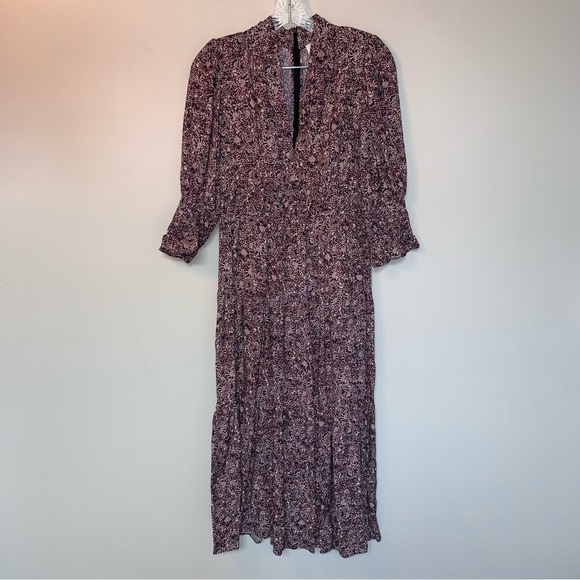 Ba&sh Glee Robe Midi Dress XS - Picture 5 of 14